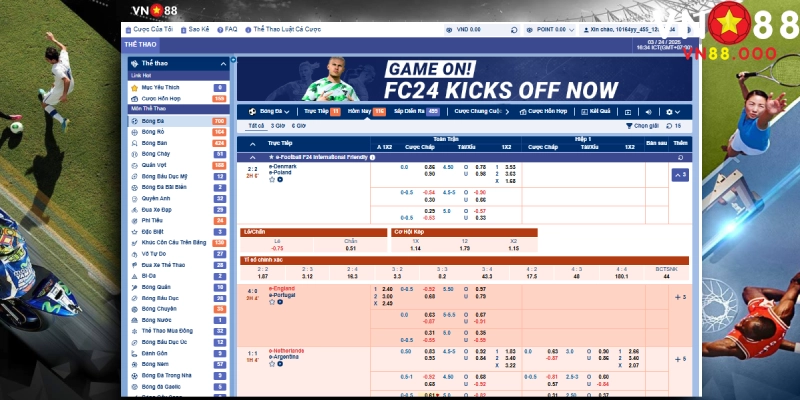 4 việc làm cơ bản khi thực hiện soi kèo VN88