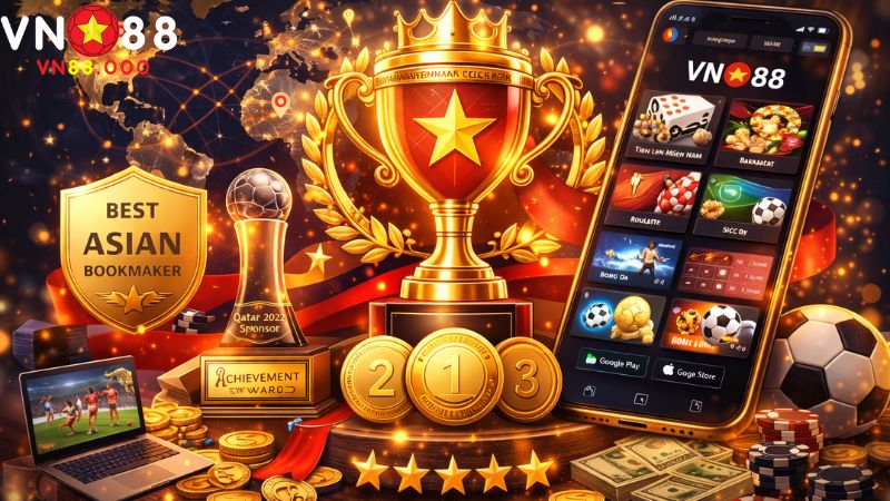 VN88 225 Thành tựu VN88 đạt được trong nhiều năm